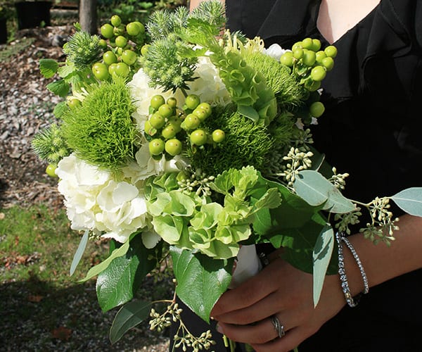 Wedding flowers by Goldner Walsh