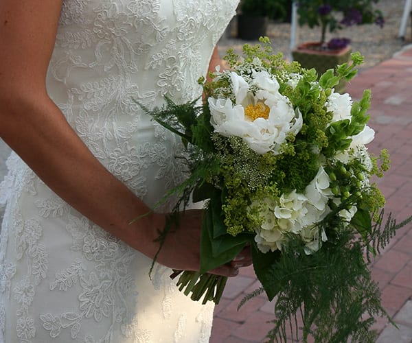 Wedding flowers by Goldner Walsh