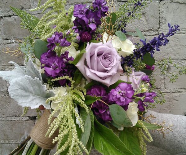 Wedding flowers by Goldner Walsh