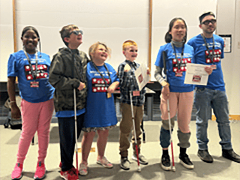 Student winners of the Abacus Bee Math Competition