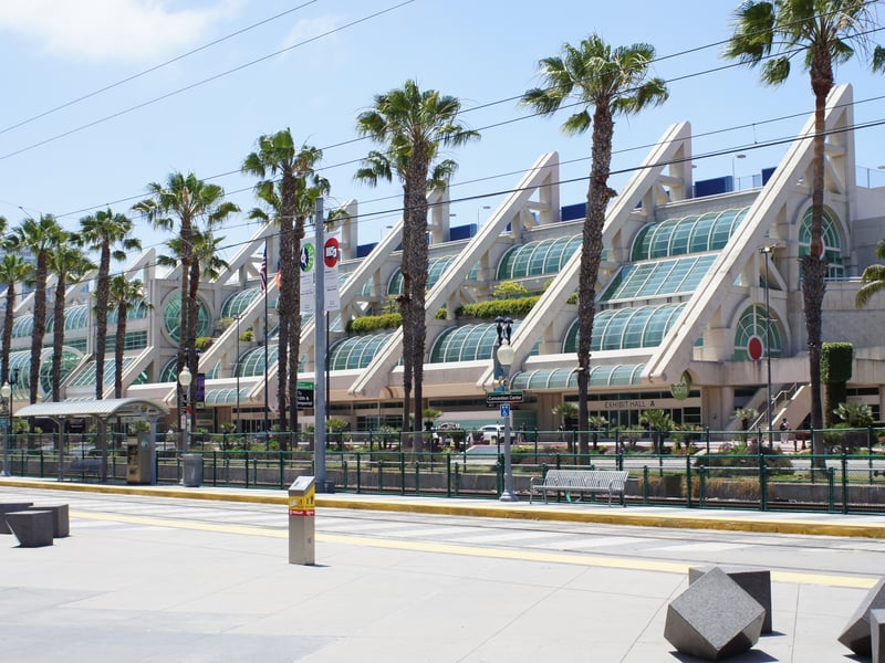 San Diego Convention Center. Image credit: Sebastian Wallroth