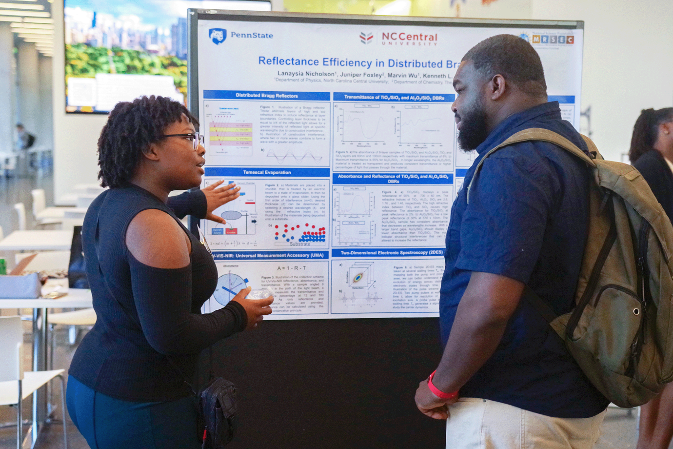 PhD candidates from Materials Research Science and Engineering Centers (MRSEC) and Partnerships for Research and Education in Materials (PREM) institutions across the nation came to the UChicago Pritzker School of Molecular Engineering for CAMPS 2024, a student-led conference promoting research collaboration and networking in materials science. (UChicago Pritzker School of Molecular Engineering / Year60 Photography)
