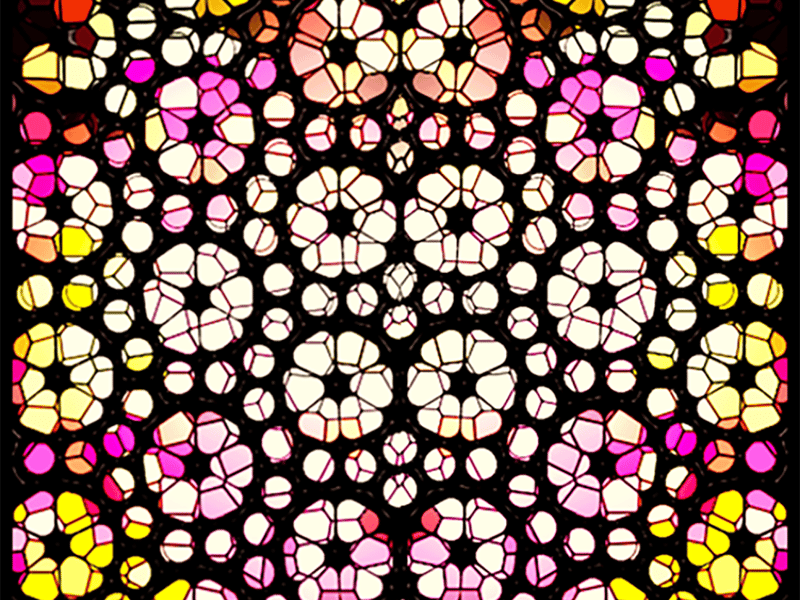 An atomic image created based on non-contact high-resolution AFM images of the Si(111)-7x7 surface structure. Images were collected in the Imaging and Analysis Center at Princeton.