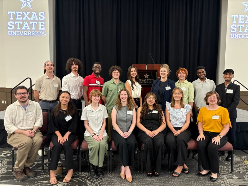 Texas State University’s College of Science and Engineering recognized five PREM CIMA undergraduates during its Chemistry and Biochemistry Undergraduate Celebration, held as part of the college’s 60th Anniversary Banquet.