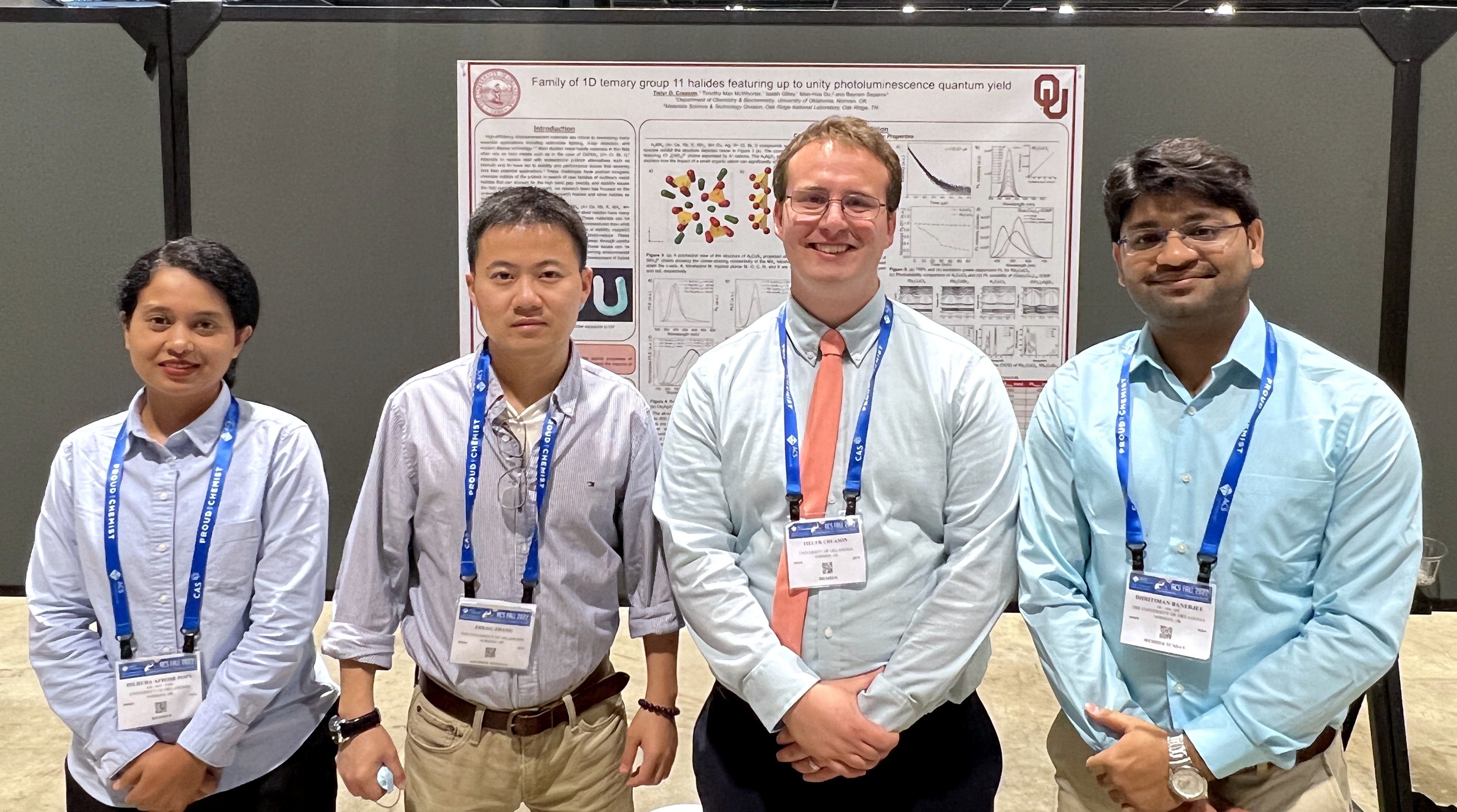 American Chemical Society (ACS) Fall meeting 2022