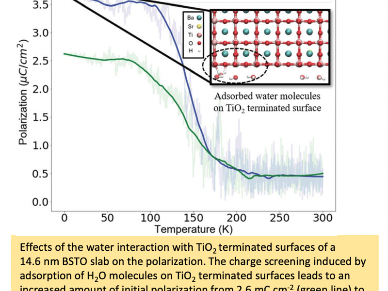 Understanding the physical chemistry properties of BaxSr1-xTiO3 using ReaxFF based Molecular Dynamics Simulations