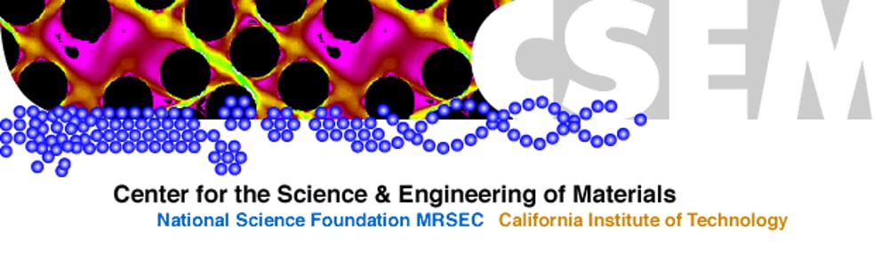 CSEM — Center for the Science and Engineering of Materials (2005)