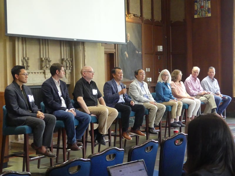 A panel of materials scientists and researchers share career tips with attendees at the recent CAMPS 2026 event. Image courtesy of Texas State University. 