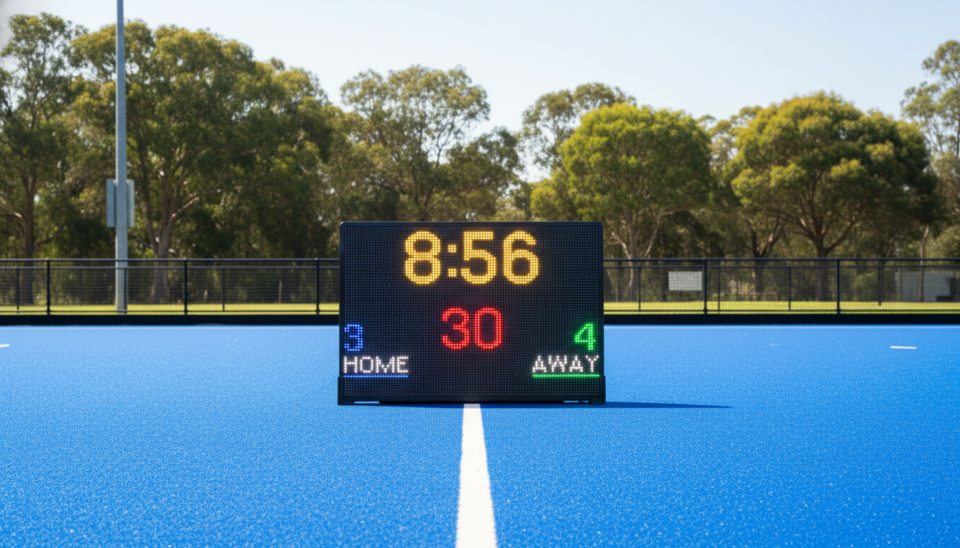 Arenachamp scoreboard in action