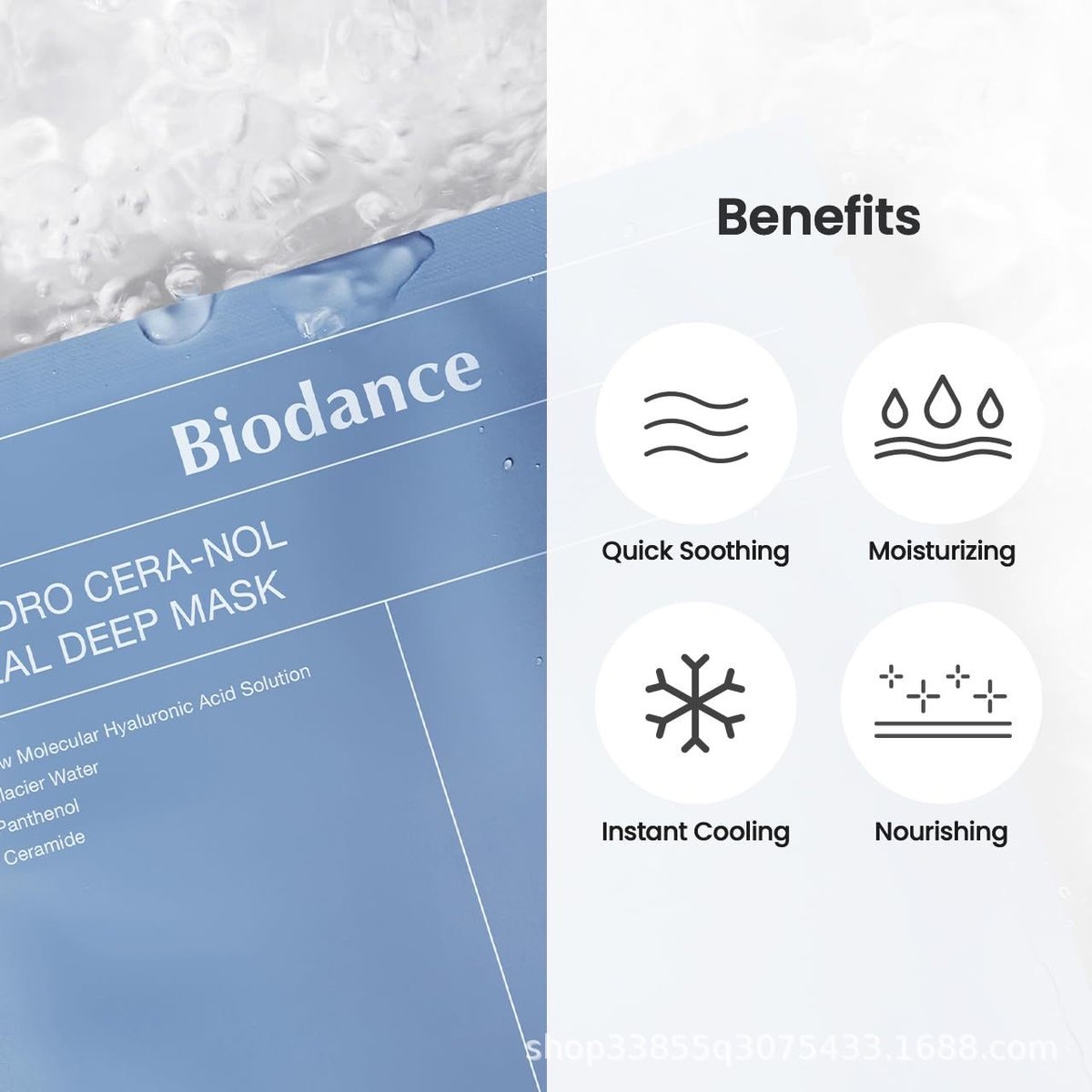 Mascarilla Profunda de Colágeno Biodance de Corea