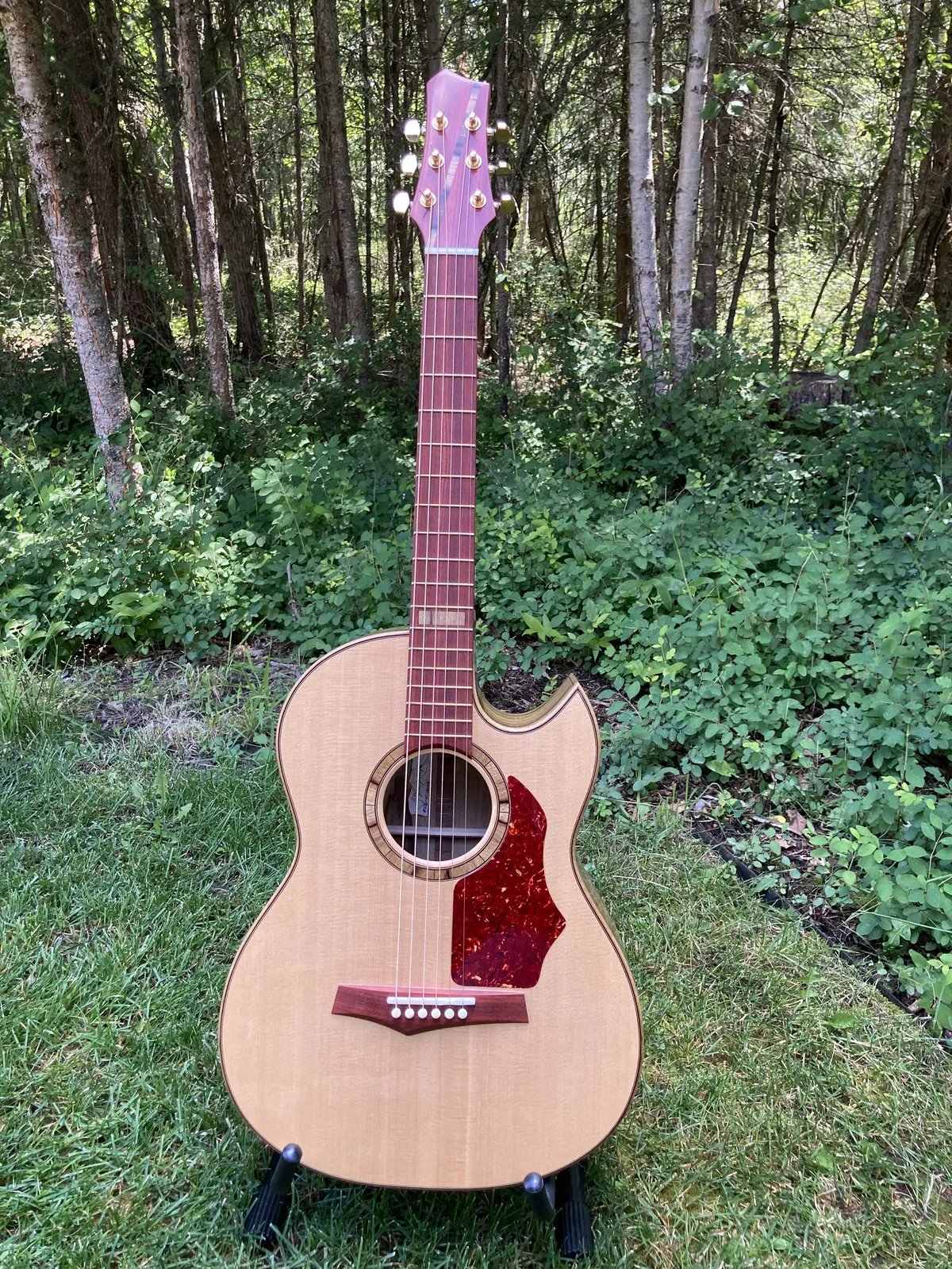 Guitar No. 026, built replicating Sergei de Jonge dimensions and methods