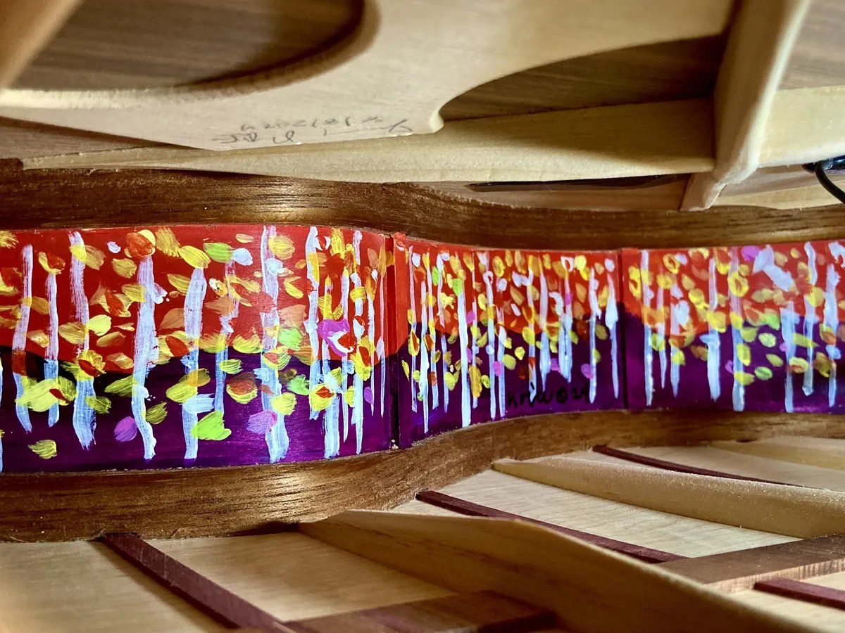 Guitar No. 029, showcasing the relationship between tonewood selection and instrument character