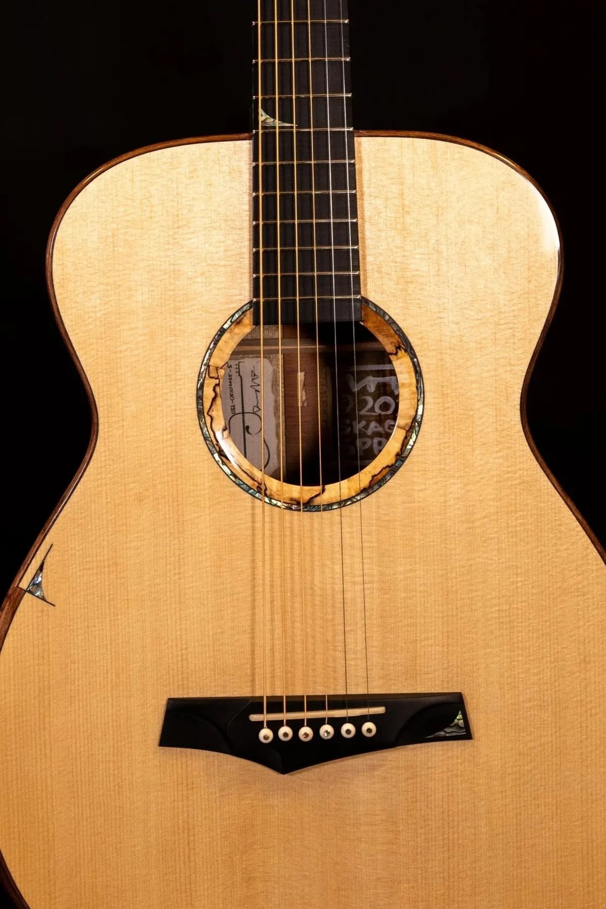 Guitar No. 032 Skagit Spring, the first in the Artist Collaboration Series