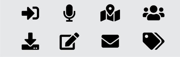 FontAwesome icons