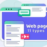 11 types web pages