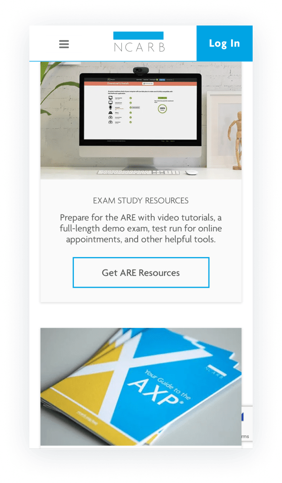 NCARB Design Mockup 2