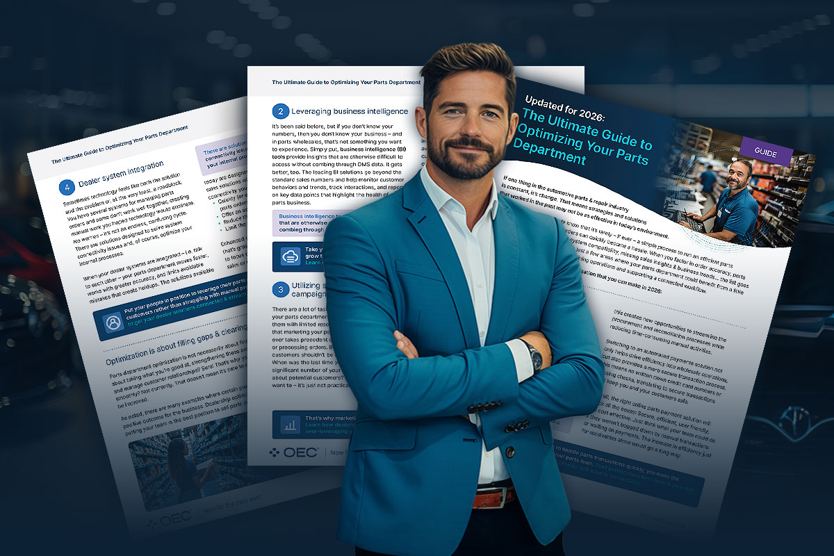 Learn How to Optimize Your Parts Department