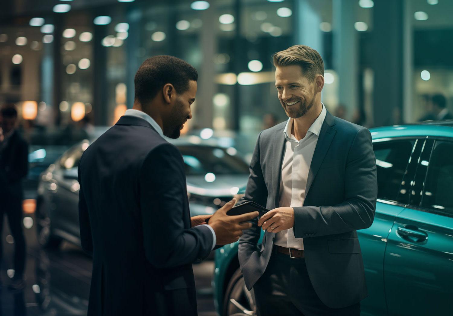 Manager at dealership