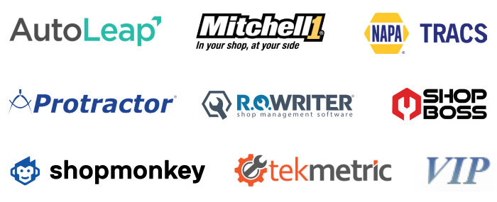 RepairLink Integration logos
