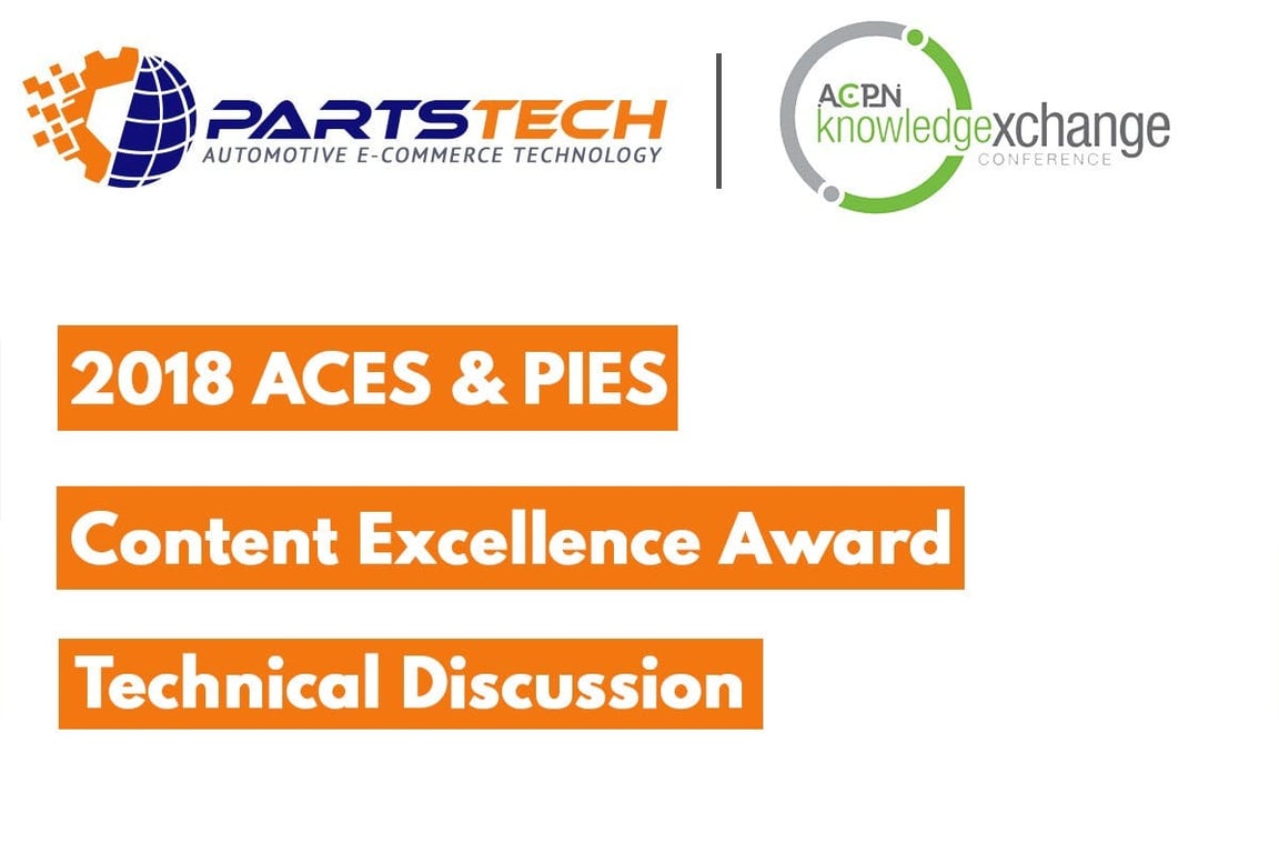 2018 ACES & PIES Content Excellence Award: Technical Discussion