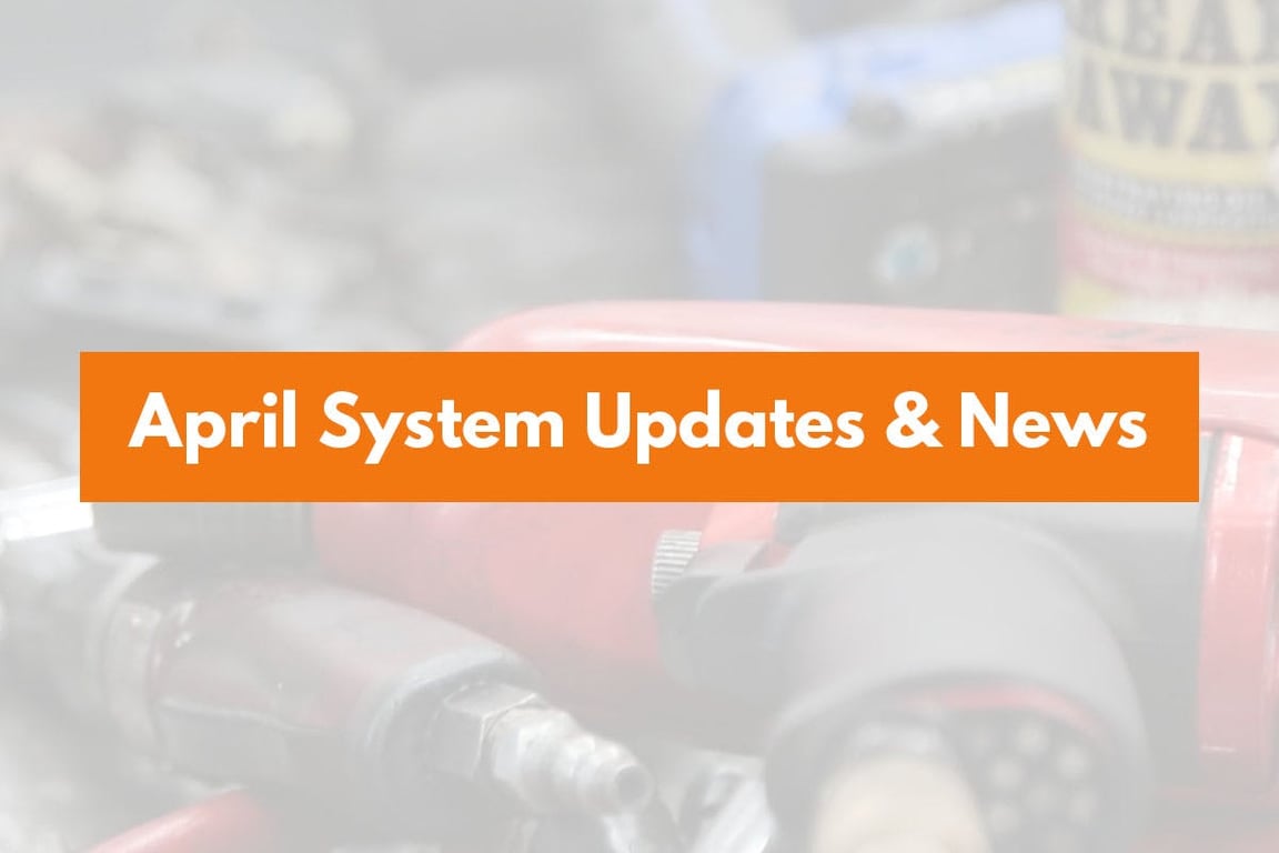 April 2022 System Updates & News