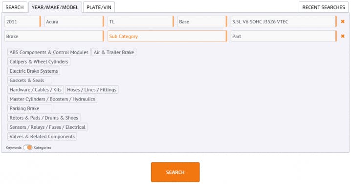 Improved Brake Taxonomy Goes Live!