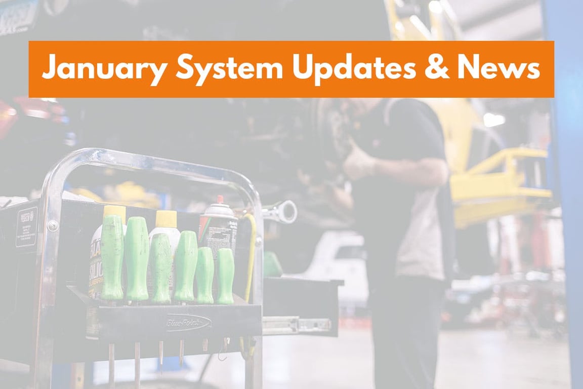 January 2020 System Updates and News