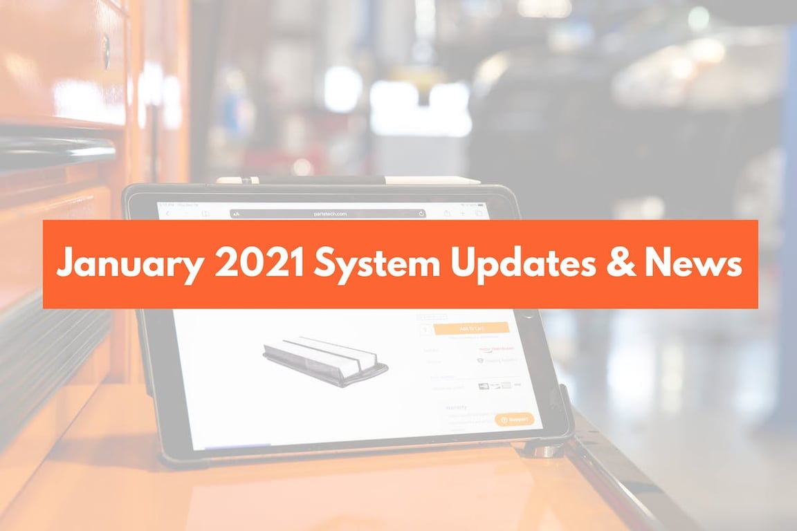 January 2021 System Updates and News
