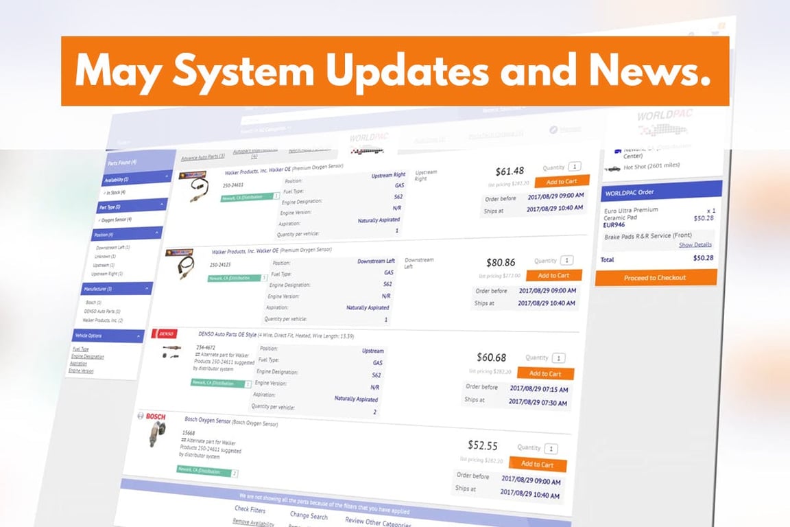 May System Updates & News