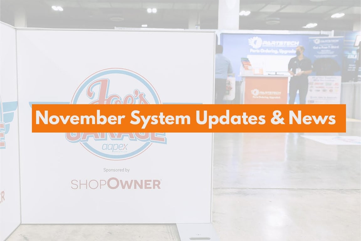 November 2021 System Updates and News