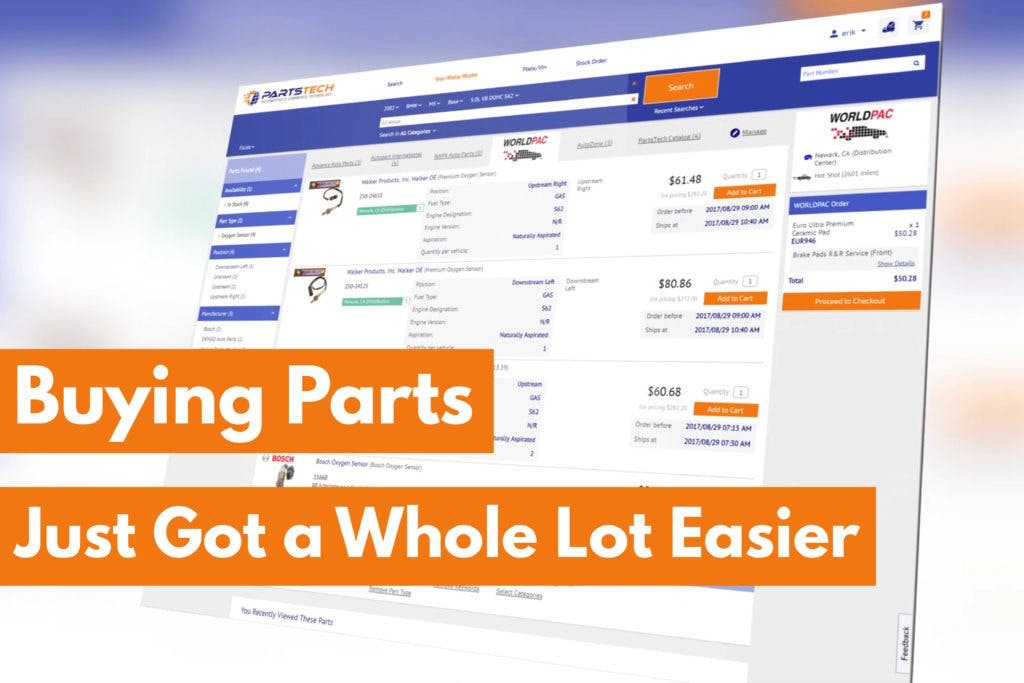 Your Users Want an ‘Easy’ Parts Search…PartsTech Can Deliver.