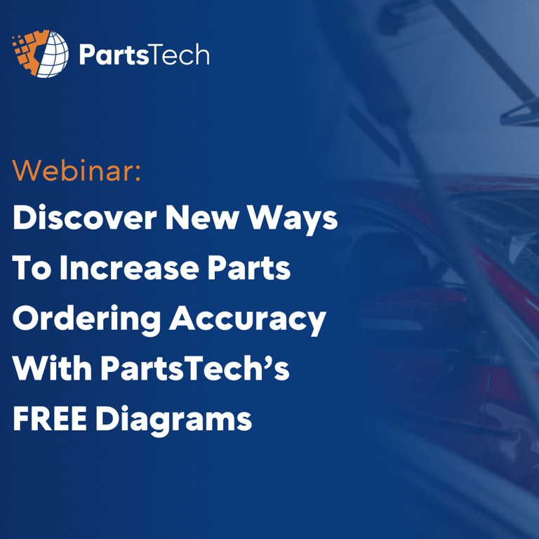 Webinar: Discover New Ways To Increase Parts Ordering Accuracy with PartsTech’s FREE Diagrams