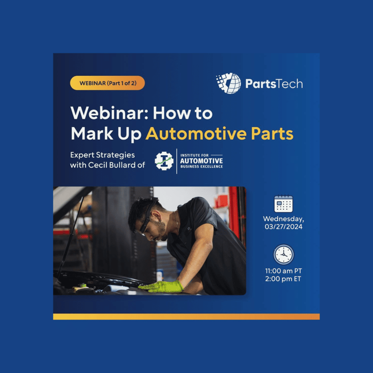 On-Demand Webinar: How to markup automotive parts (Part 1)