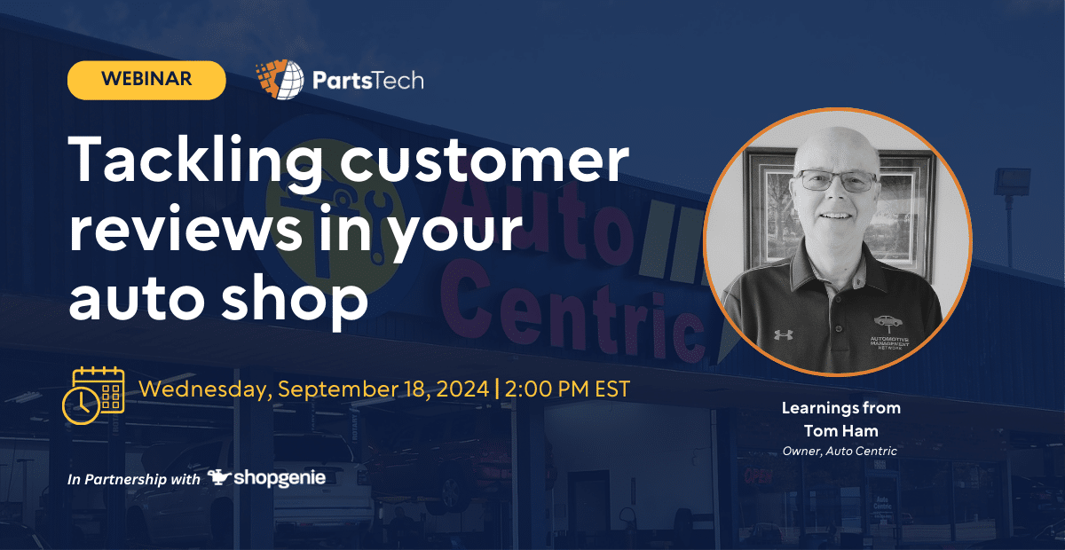 On-Demand Webinar: Tackling customer reviews in your auto shop