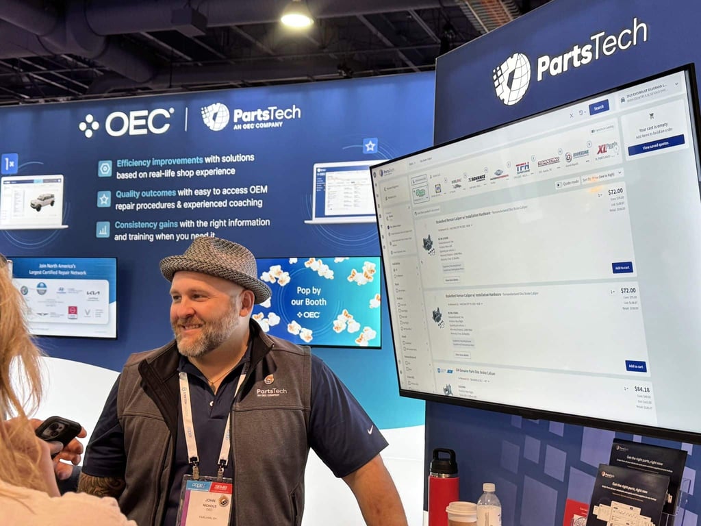PartsTech team at SEMA and AAPEX 2025