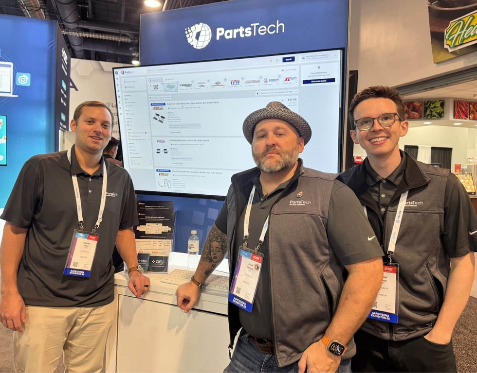 PartsTech team at SEMA and AAPEX 2025