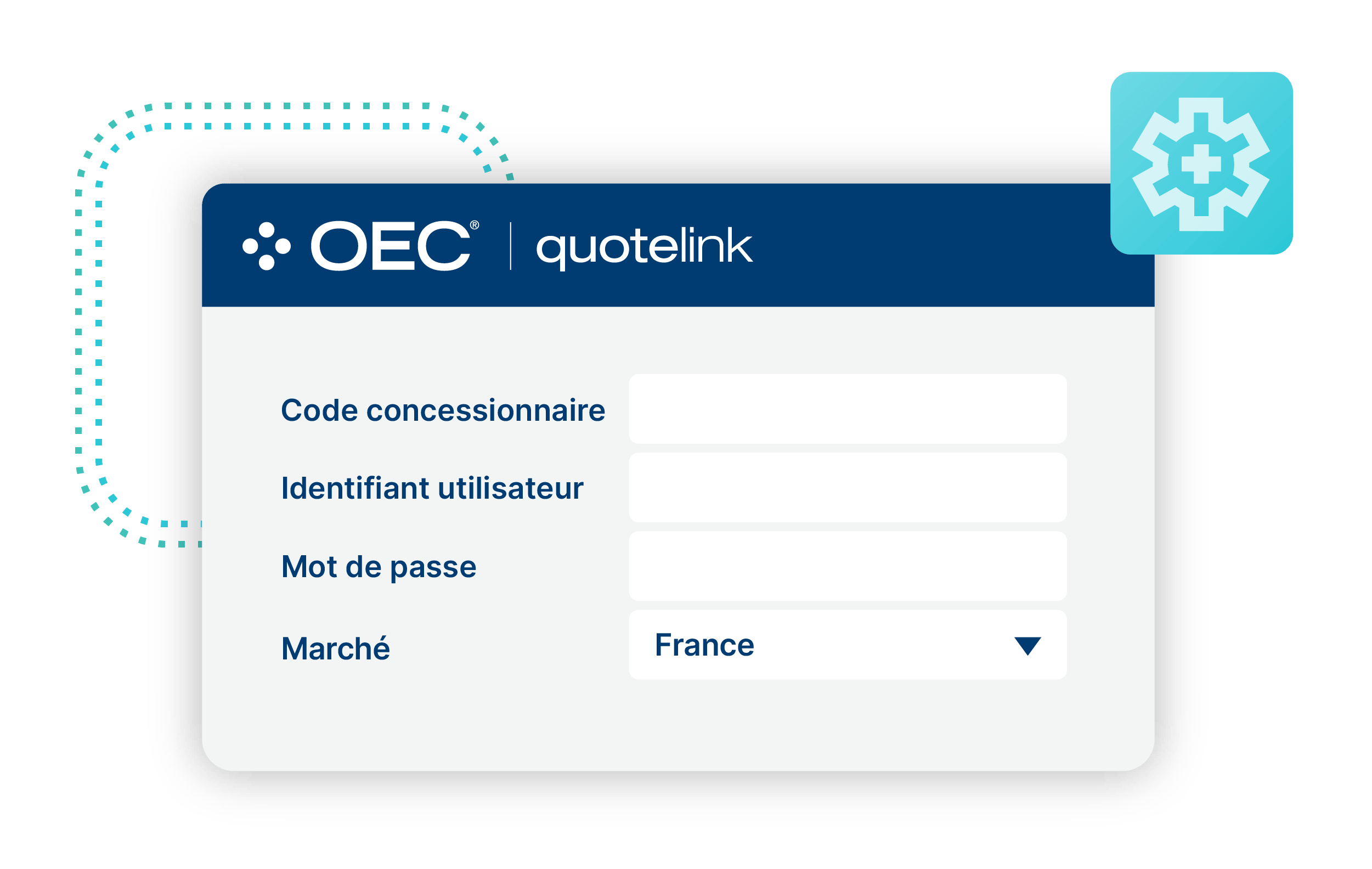 Informations sur le concessionnaire OEC QuoteLink
