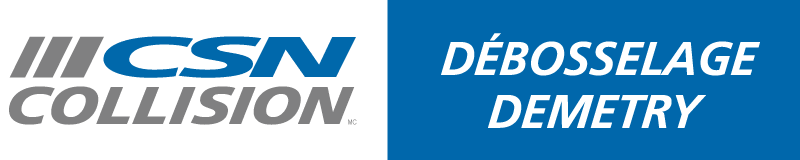 POUR DIFFUSION IMMÉDIATE: Débosselage Demetry obtient la certification officielle de Centre de Carrosserie Certifié logo