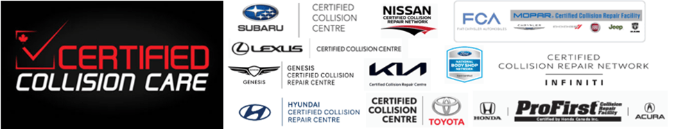 FOR IMMEDIATE RELEASE: Selkirk Auto Body Ltd. Earns Official Certification logo
