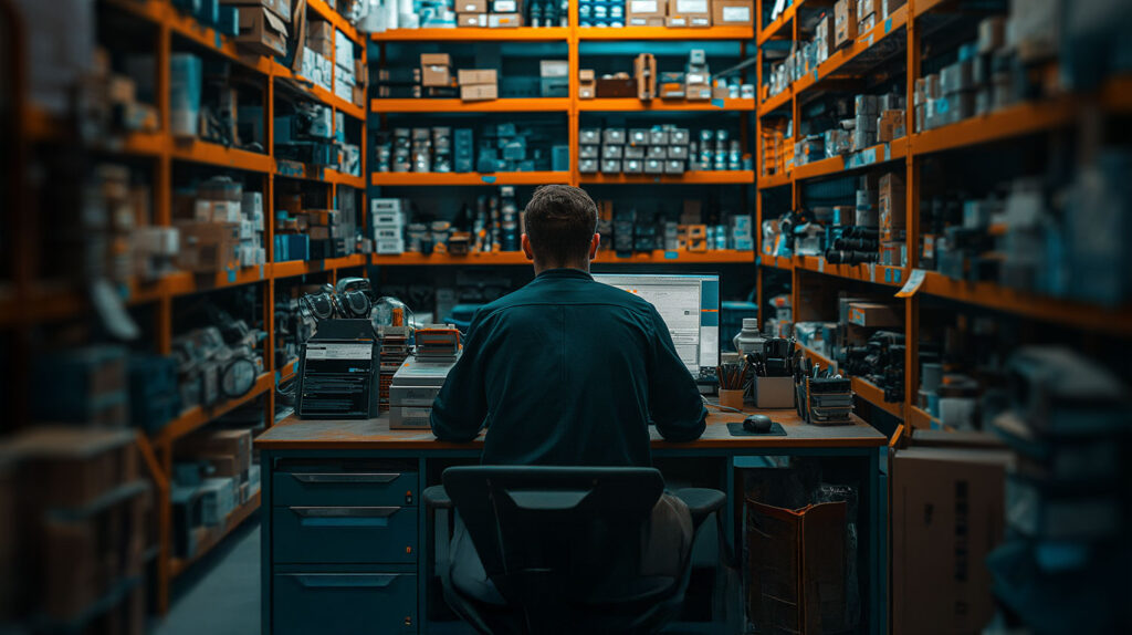 Parts manager stock inventory