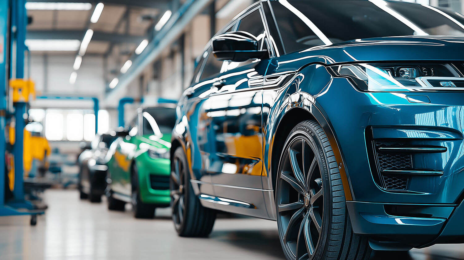Featured-Blog Multiple cars in repair shop
