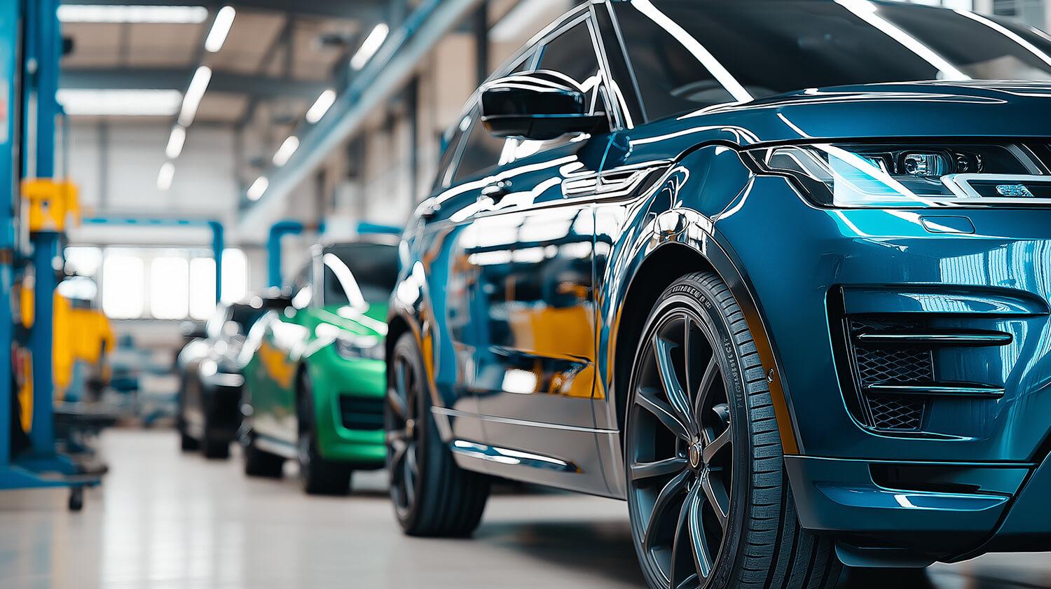 Featured-Blog Multiple cars in repair shop