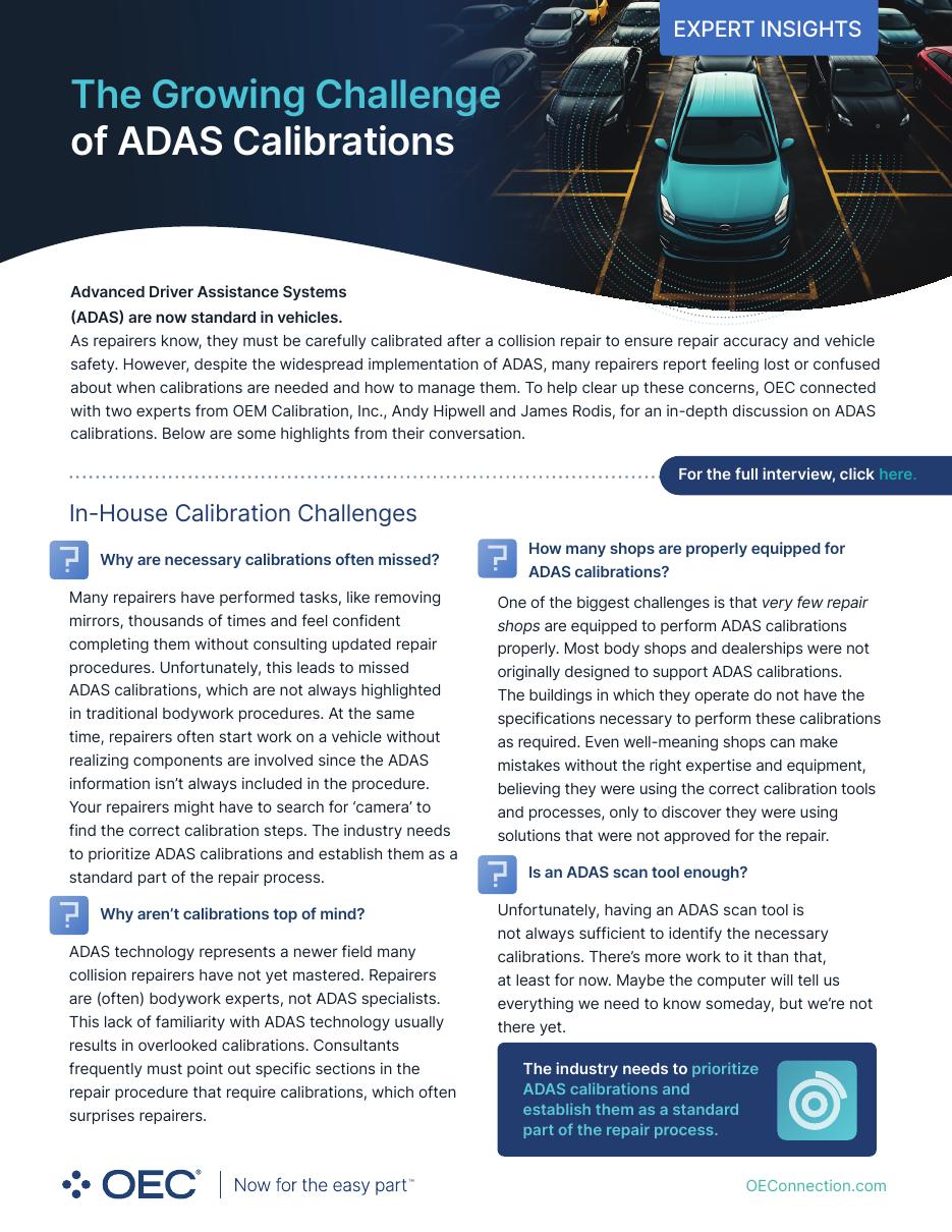 RepairLogic Calibrations Q&A