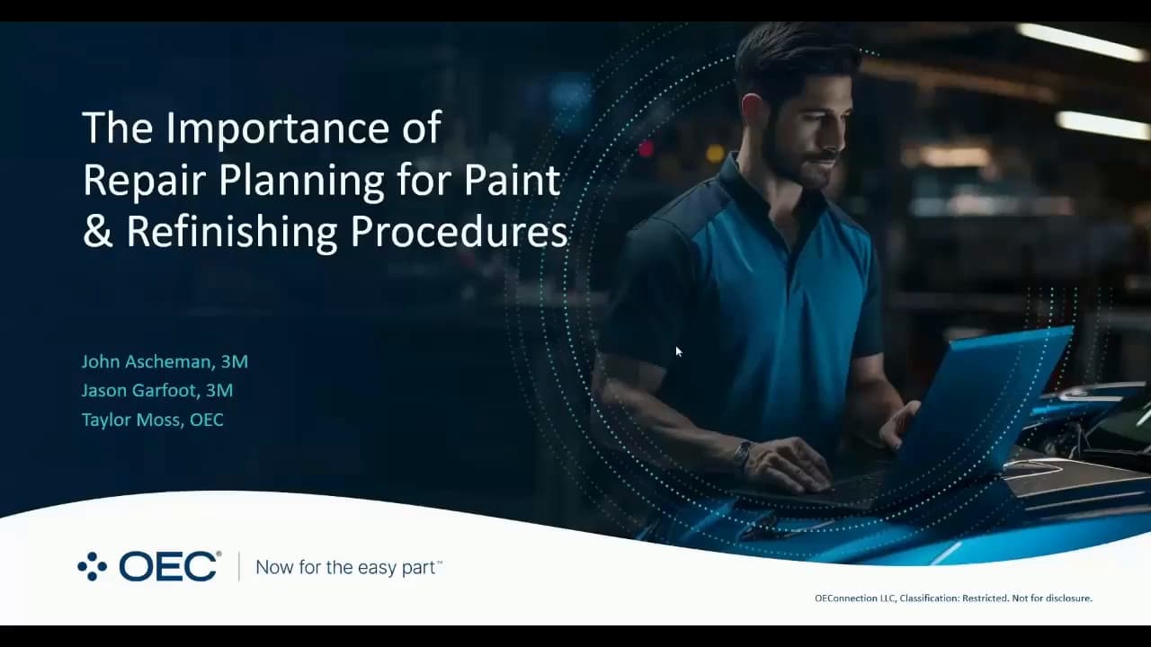 The Importance of Repair Planning for Paint & Refinishing