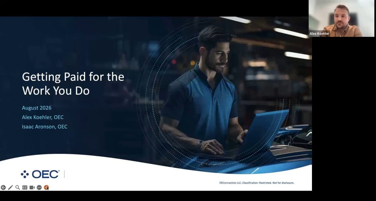 Getting Paid for the Work You Do webinar