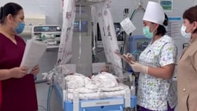 В Андижанской области родились четверо близнецов