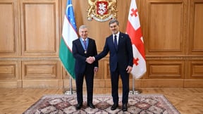Мирзиёев удостоен высшей государственной награды Грузии