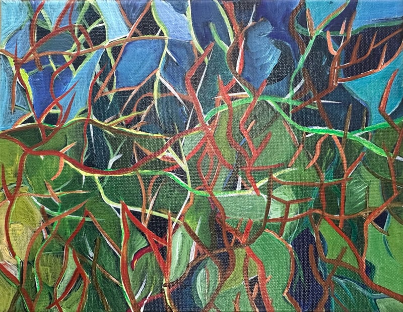 Growing Bramble by Kate Davison Mitchell