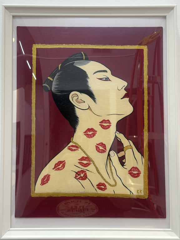 Samurai in Love by Krystsina Kush
