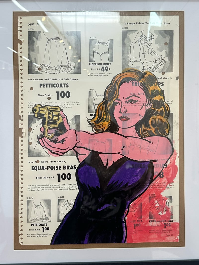 Girl with the Golden Gun by Darren J